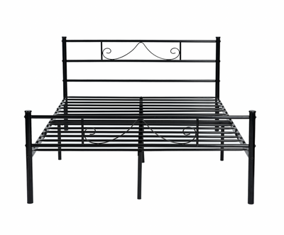BEARD - Classic metal double bed frame