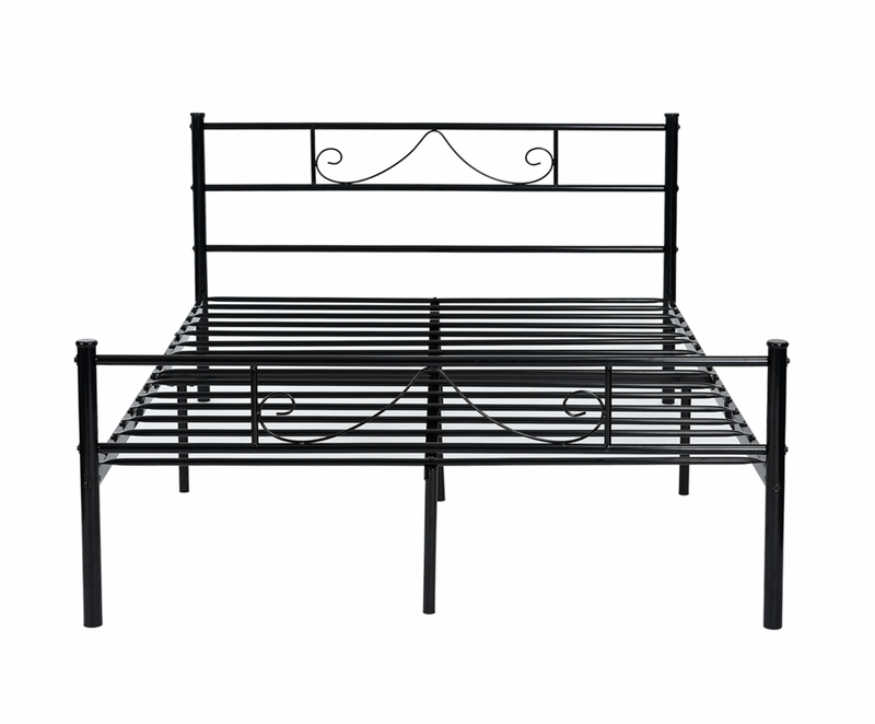 BEARD - Classic metal double bed frame