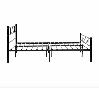 BEARD - Classic metal double bed frame