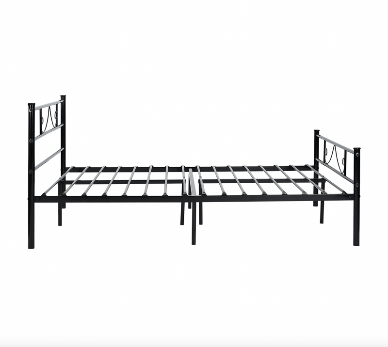 BEARD - Classic metal double bed frame