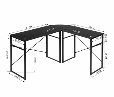 BELSON - Reversible corner desk