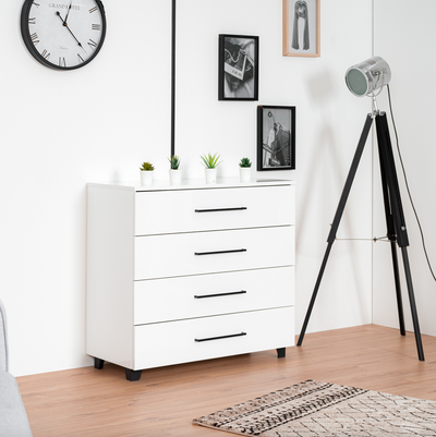 CASSIOPE - Commode de rangement 4 tiroirs
