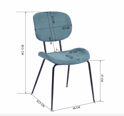 CLEON - Modern Dining Chairs - Set of 2