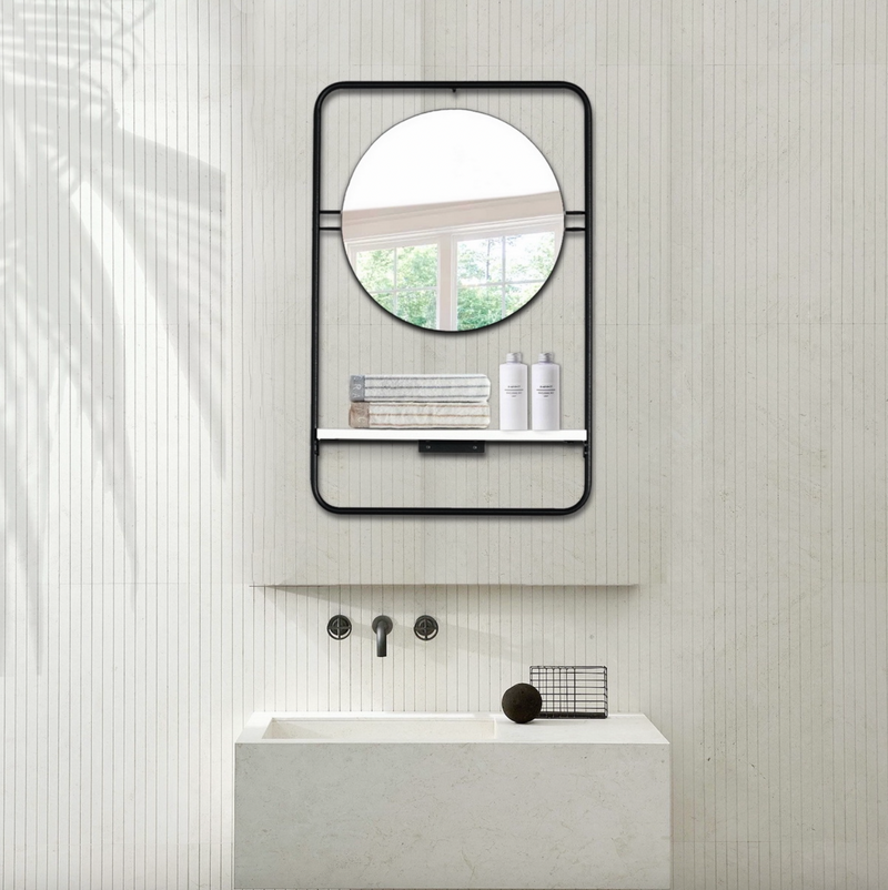 HAGAN - Round wall mirror