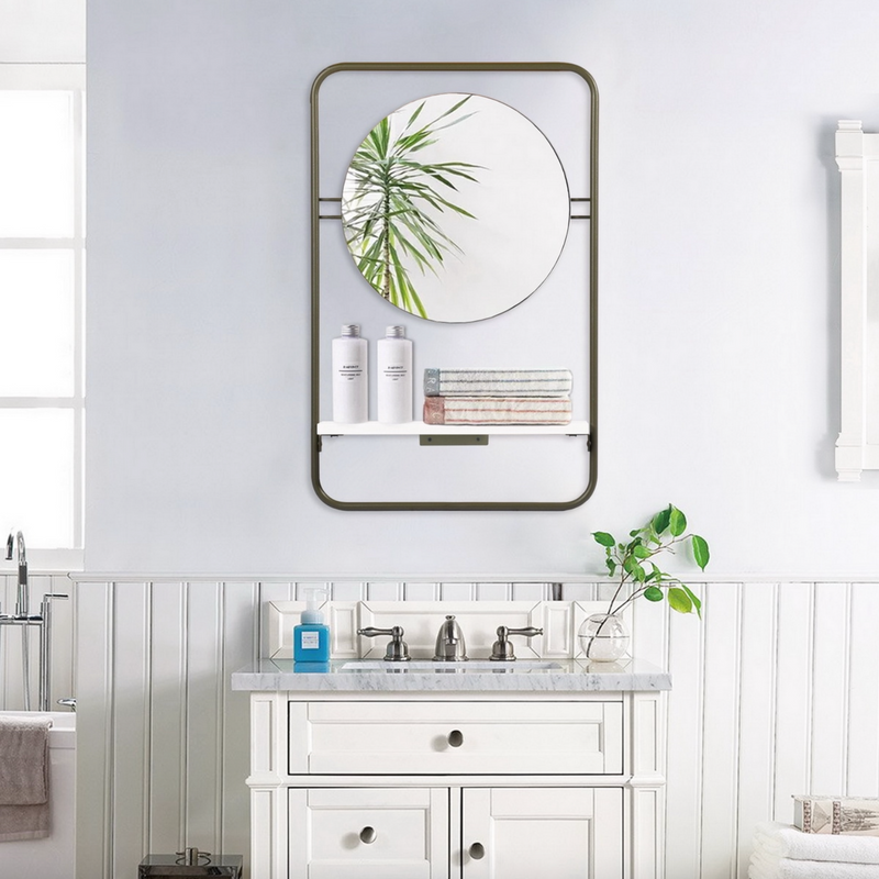 HAGAN - Round wall mirror