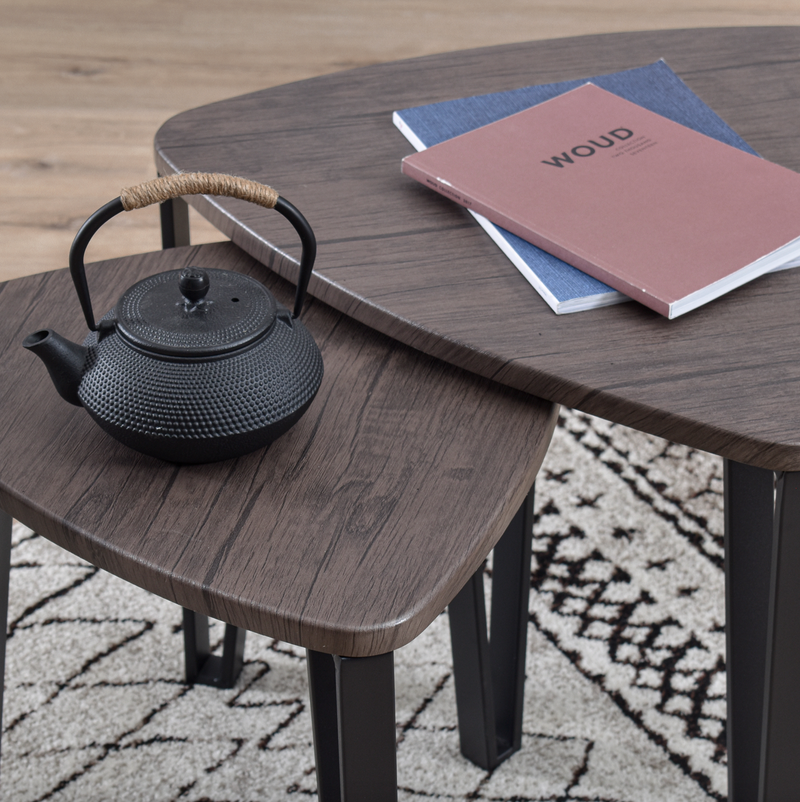 KAUWHATA - 3 Vintage Nesting Tables
