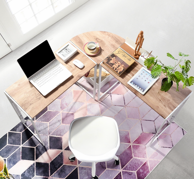 ALBERTIN - Reversible folding corner desk