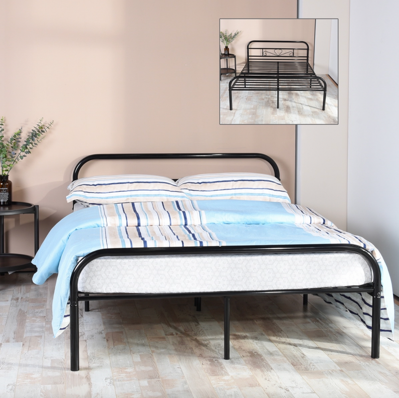 MILO  - Double bed metal slats