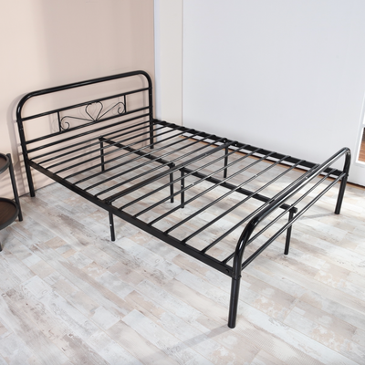 MILO  - Double bed metal slats