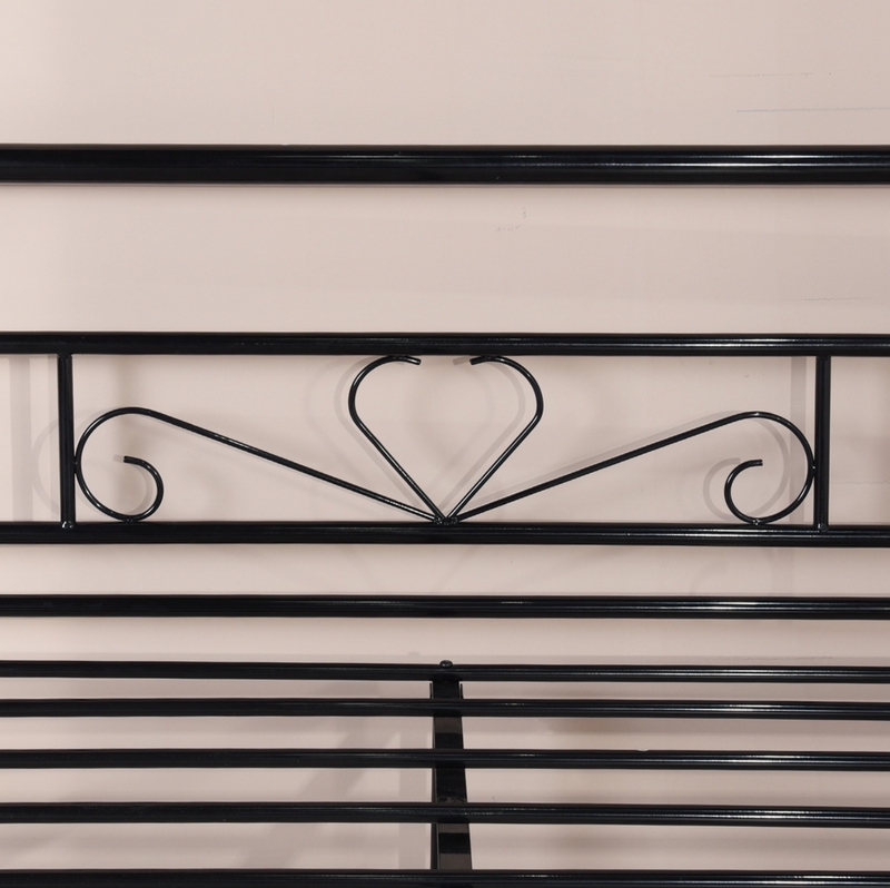 MILO  - Double bed metal slats