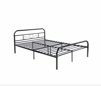 MILO  - Double bed metal slats