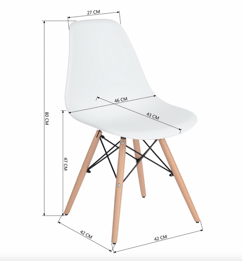 RICO - Mid century chairs - Set of 4