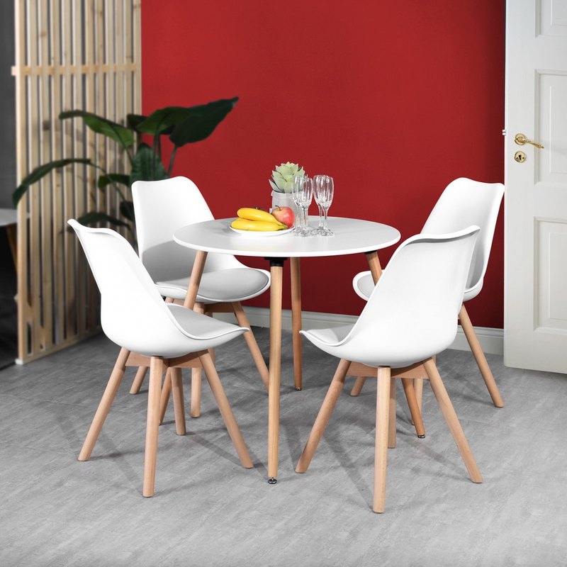 ROOKIE - Round dining table 80X80
