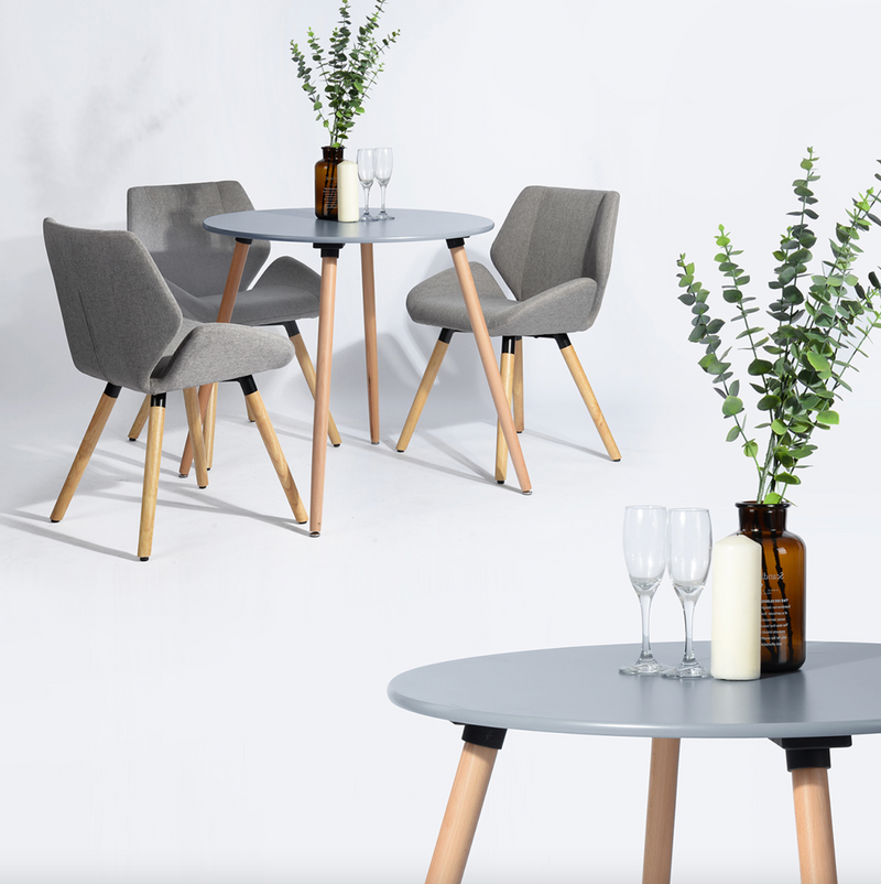 ROOKIE - Round dining table 80X80