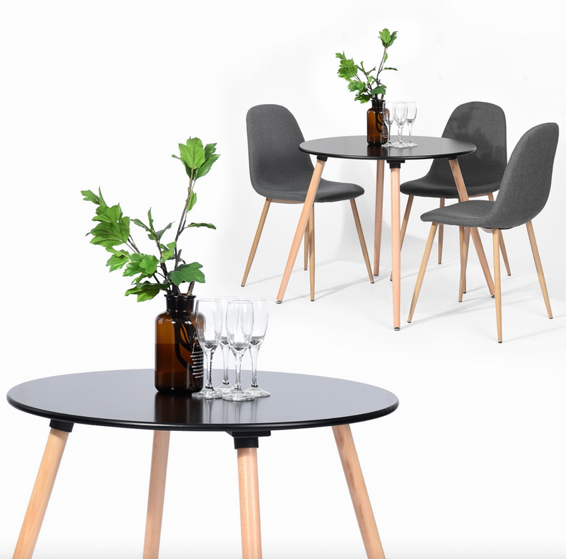 ROOKIE - Round dining table 80X80