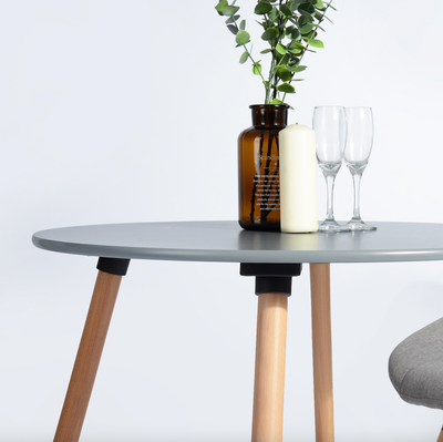 ROOKIE - Round dining table 80X80