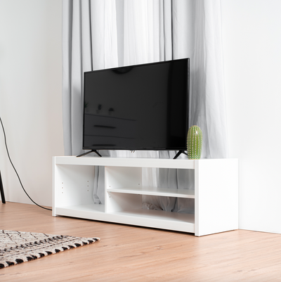 SLONE - Meuble TV design en blanc