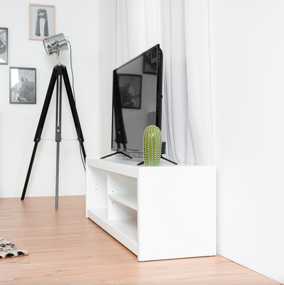 SLONE - Meuble TV design en blanc
