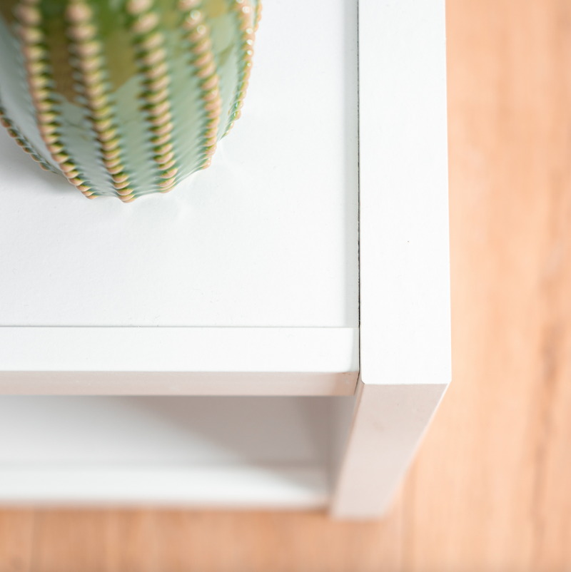 SLONE - Meuble TV design en blanc