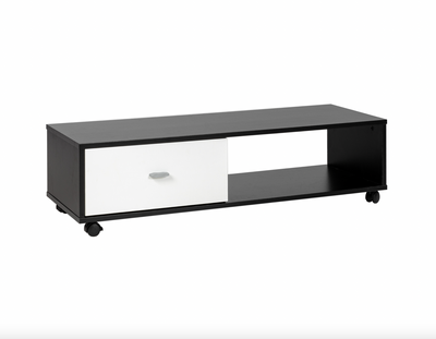 SONALY - TV cabinet in design with black and white storag