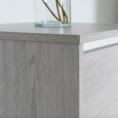 SPLINE - 5 drawer ash oak storage cabinet