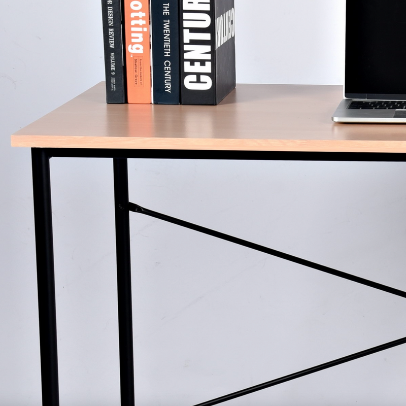 TASMAN - Wooden desk with metal structure