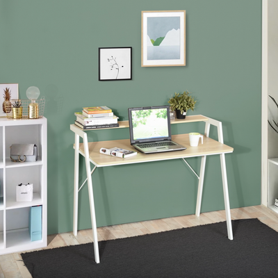 WILLETT - Desk with storage shelf