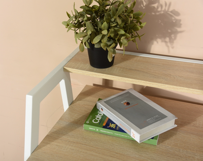 WILLETT - Desk with storage shelf